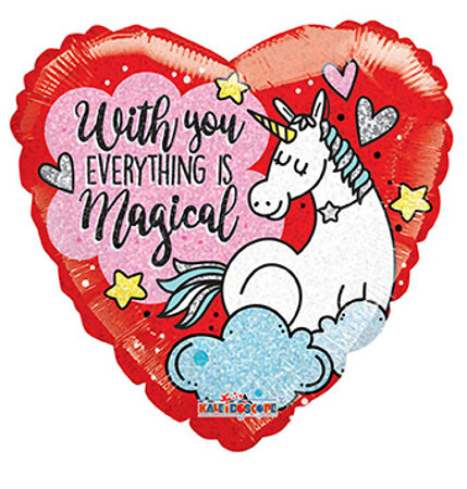 Unicorn Love Holographic - Click Image to Close