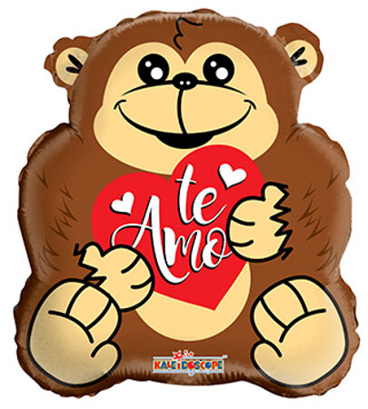 Te Amo Gorilla Shape - Click Image to Close