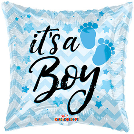 It's A Boy Chevron - Click Image to Close