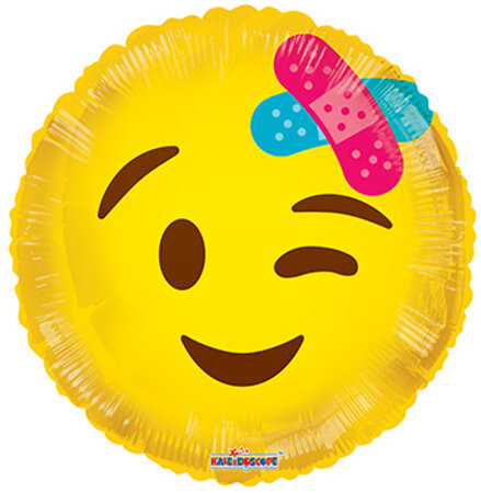 Smiley With Bandage - Click Image to Close