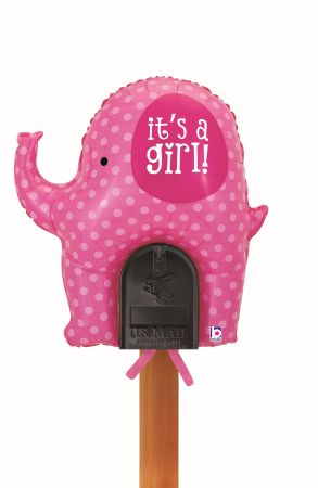 It's A Girl Mailbox - Click Image to Close