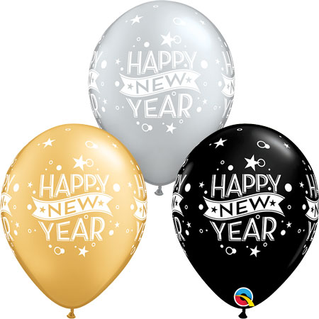 Qualatex New Year Confetti Latex - Click Image to Close