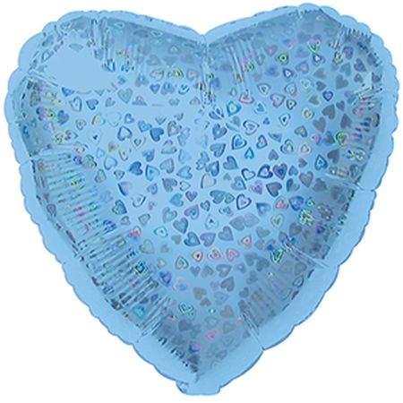 Blue Heart Dazzeloon - Click Image to Close