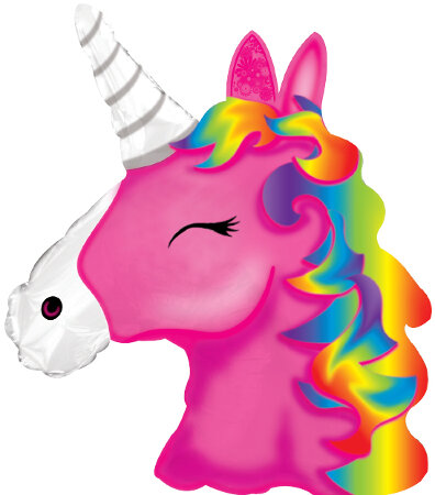 Pink Unicorn 12” - Click Image to Close