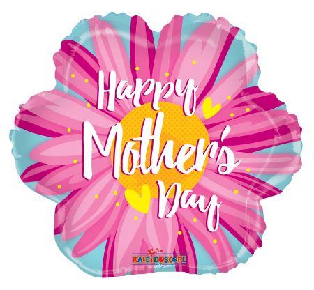HMD Pink Flowers 9” - Click Image to Close