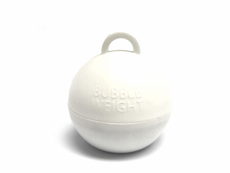 35 GRAM BUBBLE WEIGHT WHITE - Click Image to Close