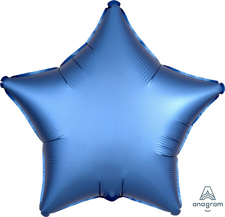 Satin Luxe Azure Star - Click Image to Close