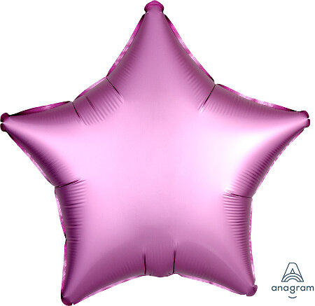 Satin Luxe Flamingo Star - Click Image to Close