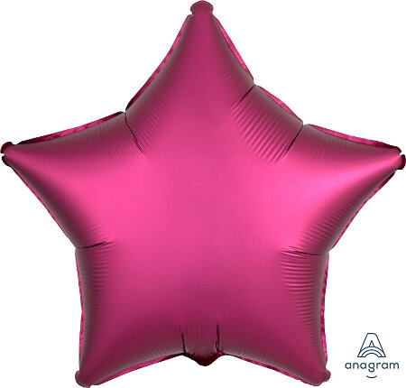 Satin Luxe Pomegranate Star - Click Image to Close