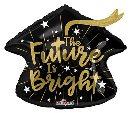 The Future Is Bright Cap Shape - Click Image to Close