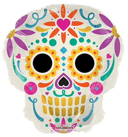 Colorful Skull - Click Image to Close