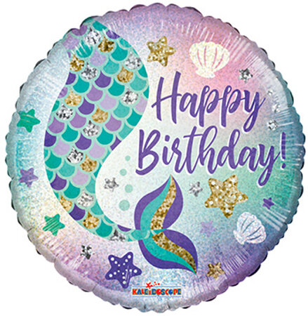 Birthday Mermaid Holo PKGD - Click Image to Close