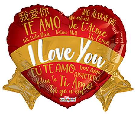 ILY Languages Banner 14" - Click Image to Close