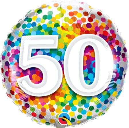 50 Rainbow Confetti - Click Image to Close