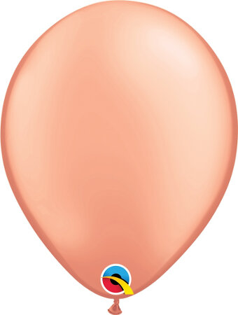 5" Qualatex Rose Gold - Click Image to Close