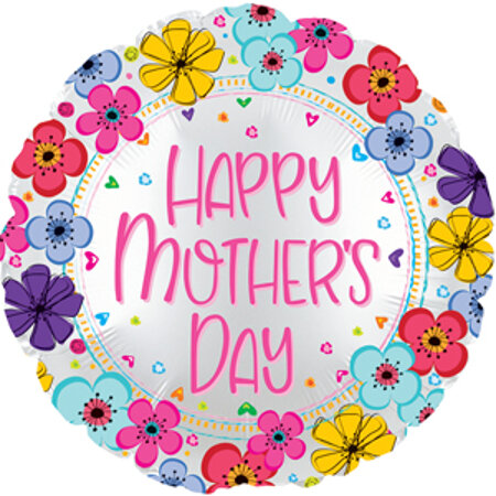 Happy Mother's Day Floral Border - Click Image to Close