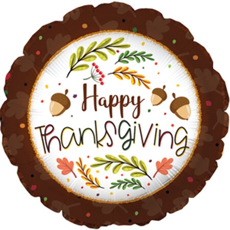 Happy Thanksgiving Brown - Click Image to Close