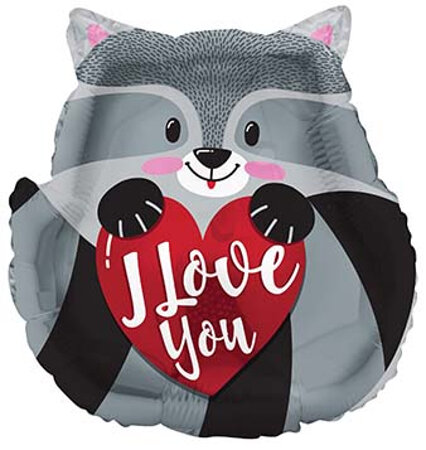 I Love You Raccoon - Click Image to Close