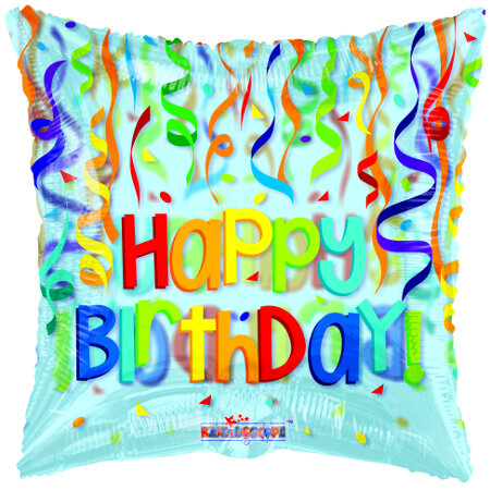 Birthday Streamers C/V - Click Image to Close