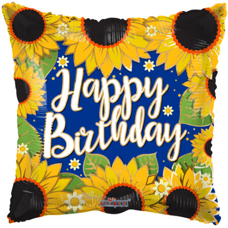 Birthday Sunflowers - Click Image to Close