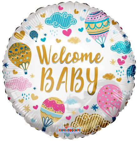 Welcome Baby Hot Air - Click Image to Close