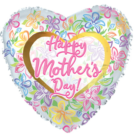 Happy Mother's Day Graphic Floral - Click Image to Close