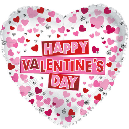 Valentine's Red & Pink Hearts - Click Image to Close