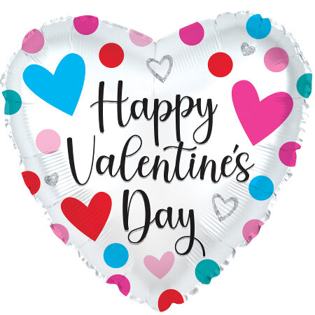 Valentine Dots & Hearts - Click Image to Close