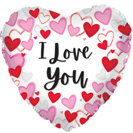 I Love You Heart Border - Click Image to Close