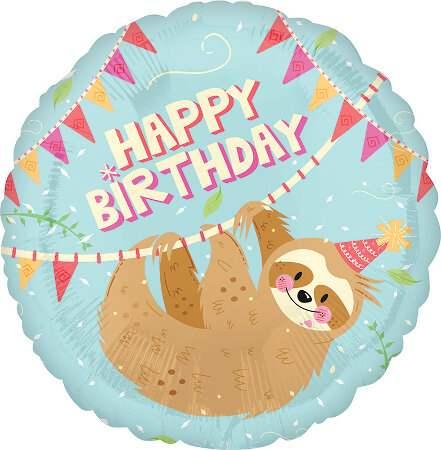 Sloth Birthday - Click Image to Close