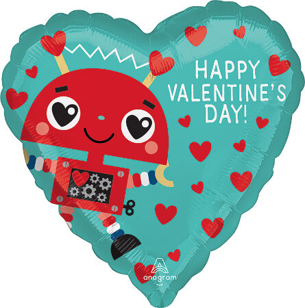 Happy Valentine's Robot - Click Image to Close