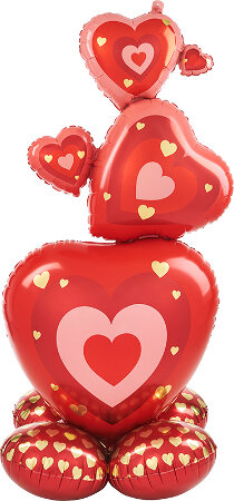 Stacking Hearts Airloonz - Click Image to Close