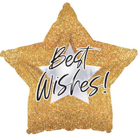 Best Wishes Glitter - Click Image to Close