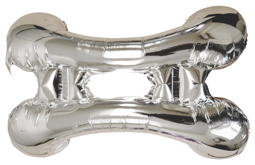 Balloon Base Silver 18" - Click Image to Close