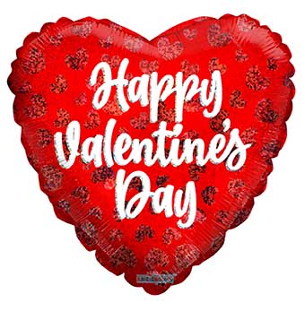 Happy Valentine's Day Red Hearts - Click Image to Close