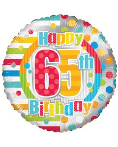 65th Birthday Dot & Lines - Click Image to Close