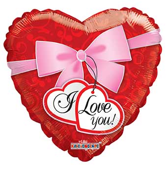 I Love You Bow - Click Image to Close