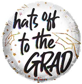 Hats Off To The Grad 9" - Click Image to Close